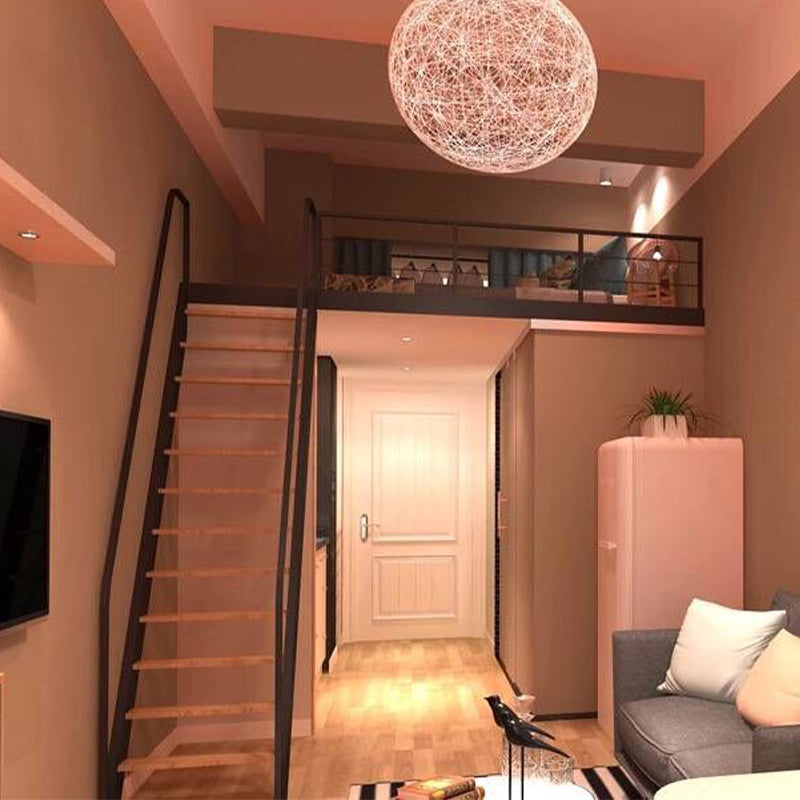 Minimalist Red Non-Pasted Wallpaper for Coffee Shop and Dining Room, 31-foot x 20.5-inch