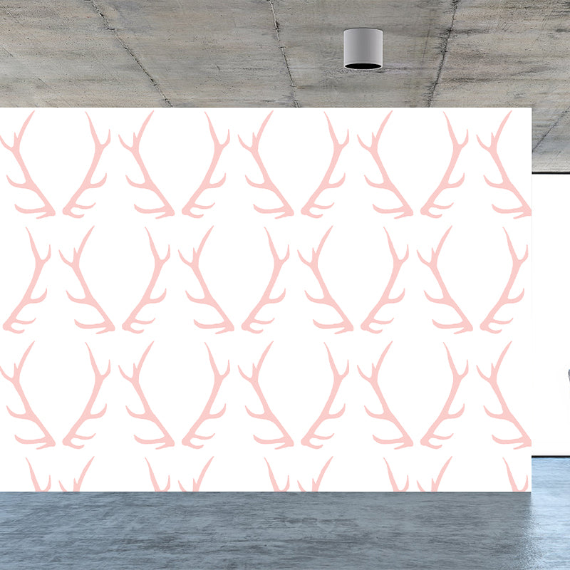 Printing Graphic Mural Decal Pastel Color Contemporary Wall Covering for Living Room