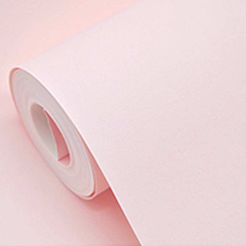 Bedroom and Cafe Wallpaper with Plain Color, 20.5" x 33', Non-Pasted