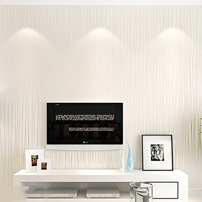 Pastel Color Crossed and Mottled Line Decorative Non-Pasted Wallpaper, 20.5-inch x 33-foot