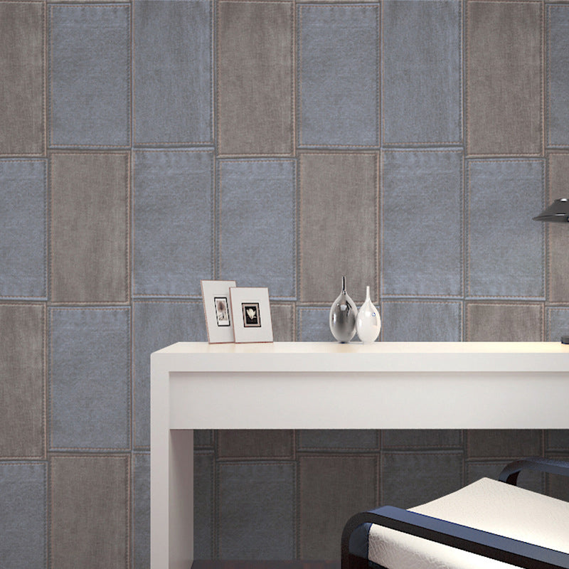 Water-Resistant Non-Pasted Bricks of Vertical Rectangle PVC Wallpaper