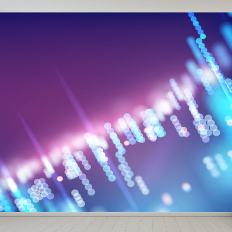Sci-Fi-Wandbild mit abstraktem Muster, helle Farbe, dekorative Wandverkleidung für das Wohnzimmer