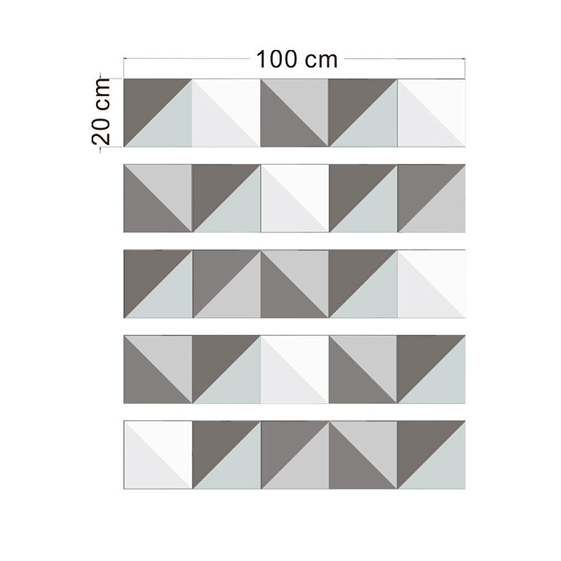 Contemporary Geometric Wallpaper Panels Grey Pick Up Sticks Wall Decor for Dorm Room