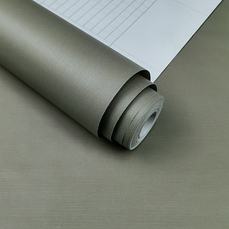Solid Color Water-Resistant Plaster Self-Adhesive Wallpaper, 64.6 sq ft.