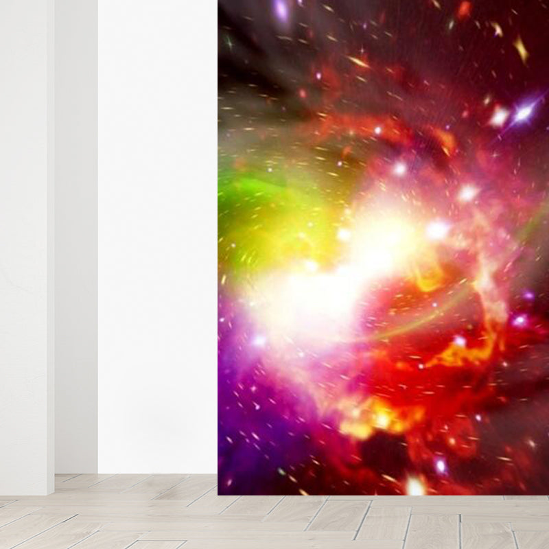 Unpredictable Sky View Mural Wallpaper for Dining Room, Pastel Color, Custom Size Available