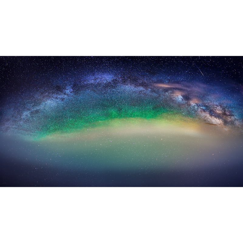 Enchanting Milky Way Mural Wallpaper for Home Arch Aurora Wall Decor, Custom Made