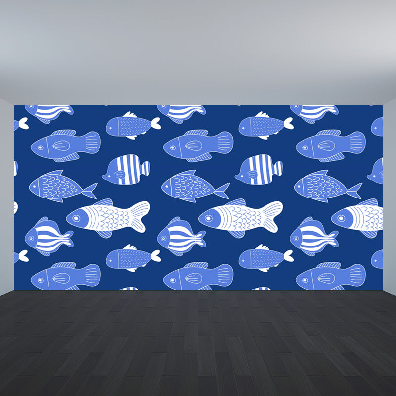 Modern Still Life Mural Decal Light Color Stain-Proofing Wall Decor for Bathroom