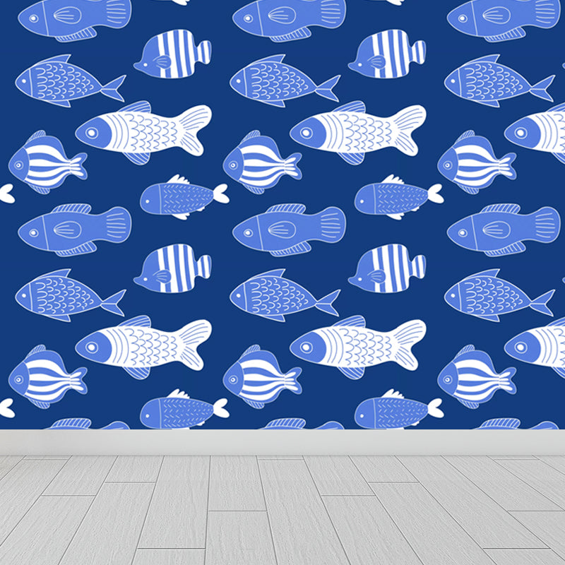 Modern Still Life Mural Decal Light Color Stain-Proofing Wall Decor for Bathroom