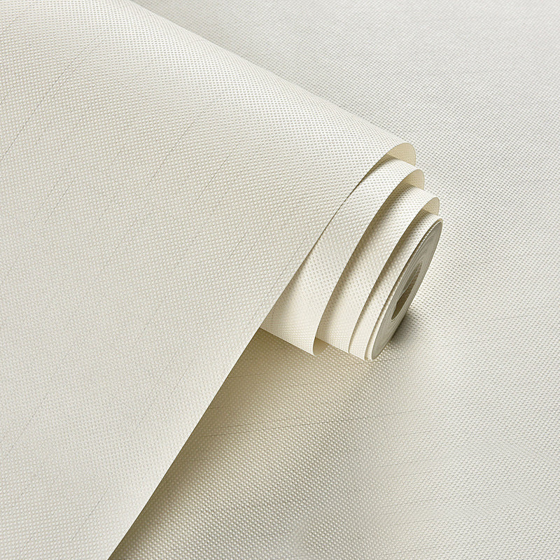 Non-Pasted 20.5"W x 33'L Pure and Fresh Crossed Line and Stripe Wallpaper for Dining Room and Coffee Room