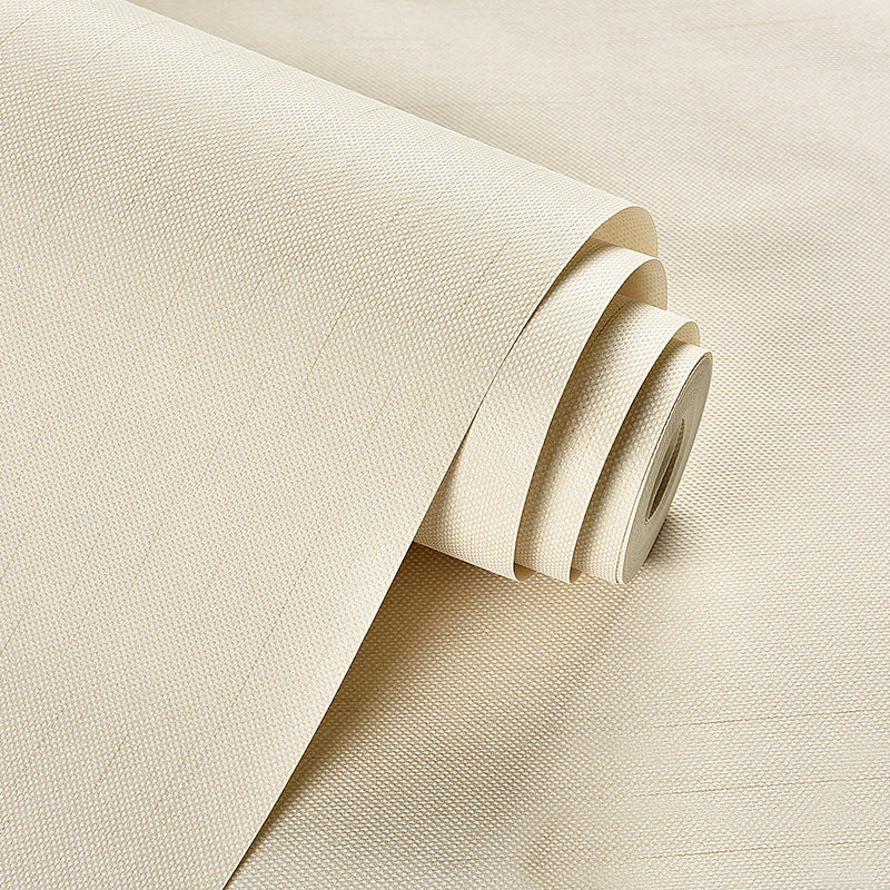 Non-Pasted 20.5"W x 33'L Pure and Fresh Crossed Line and Stripe Wallpaper for Dining Room and Coffee Room