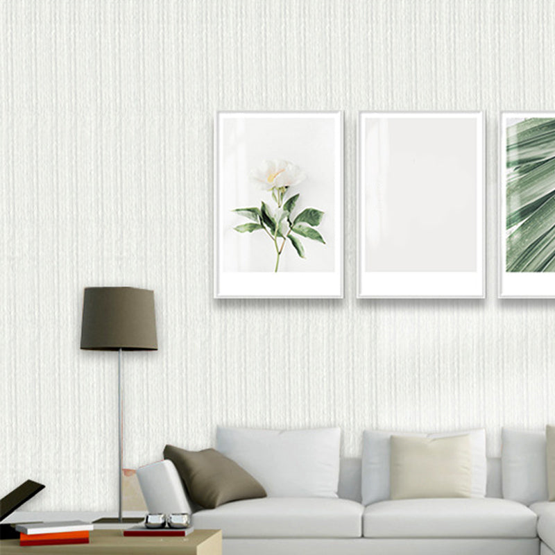 Simple Gunny Sack and Linen Pattern Non-Pasted Wallpaper for Restaurant and Dining Room, 31' x 20.5"