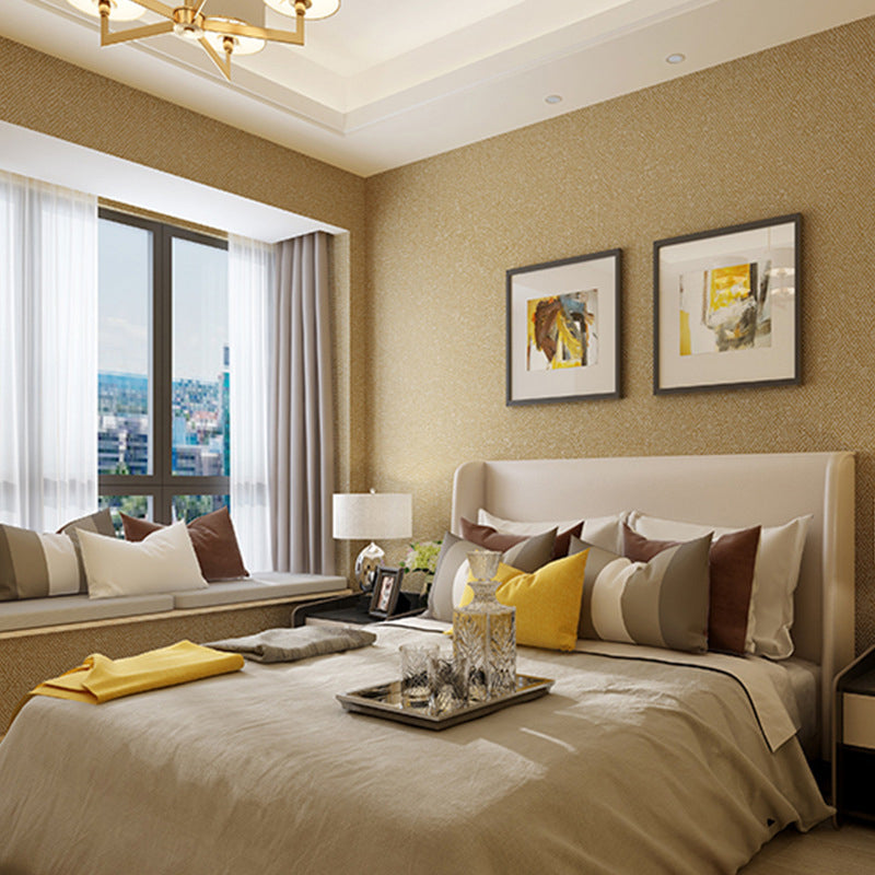 Non-Woven 31 ft. x 20.5 in Fashion and Original Non-Pasted Crossed Line and Granule Wallpaper