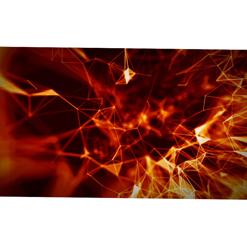 Magical Structure Diagram Wall Mural Contemporary Non-Woven Material Wall Covering