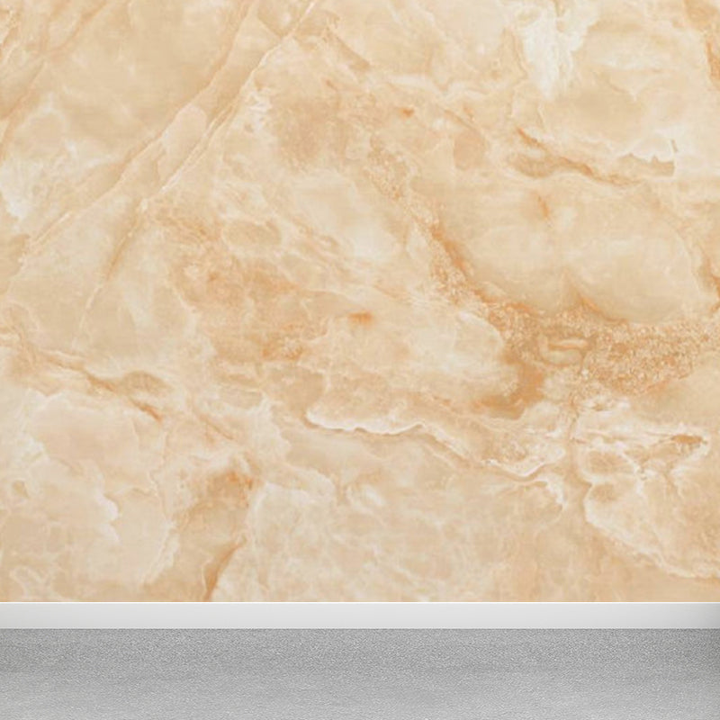 Extra Large Marble Effect Mural Soft Color Non-Woven Wall Art for Home Decor, Custom