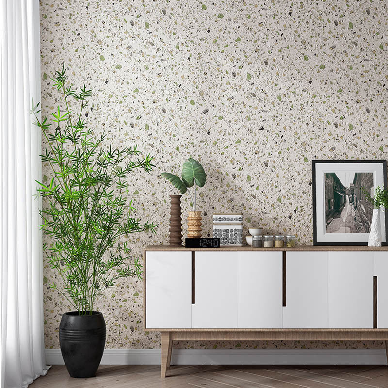 33'L x 20.5"W Industrial Granule and Marble Pattern Non-Pasted Wallpaper in Multi-Color
