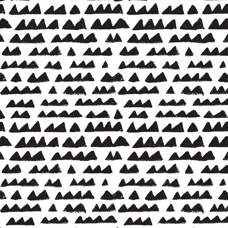 Black and White Modern Mural Large Illustration Leaves Print Wall Decor for Bedroom