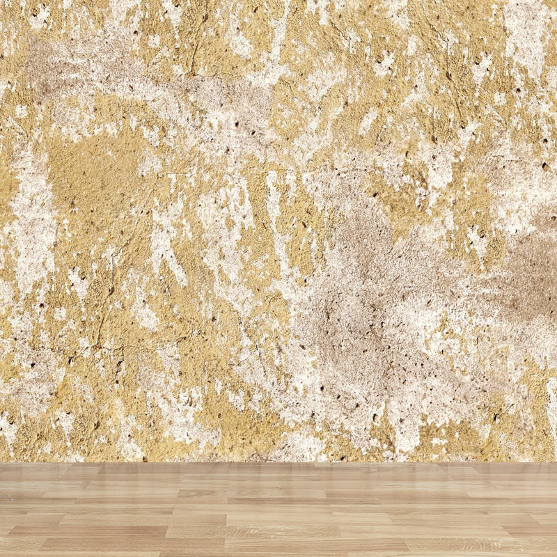 Steampunk Brick Look Wallpaper Mural for Restaurant Custom Wall Decor in Dark Color