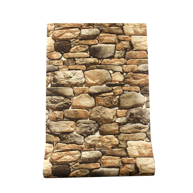 Vintage-Wanddekoration, 3D-Druck, Rock, nicht verklebte Tapete, 31' x 20,5"