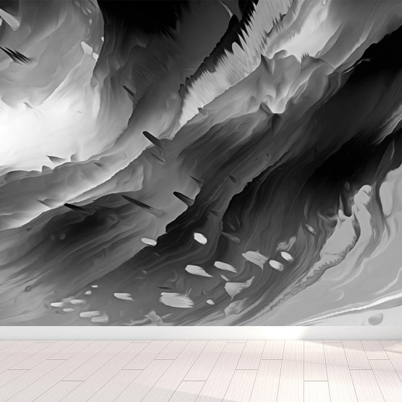 Realistic 3D Blow-out Wall Mural House Interior Abstract Wall Covering, Custom Print