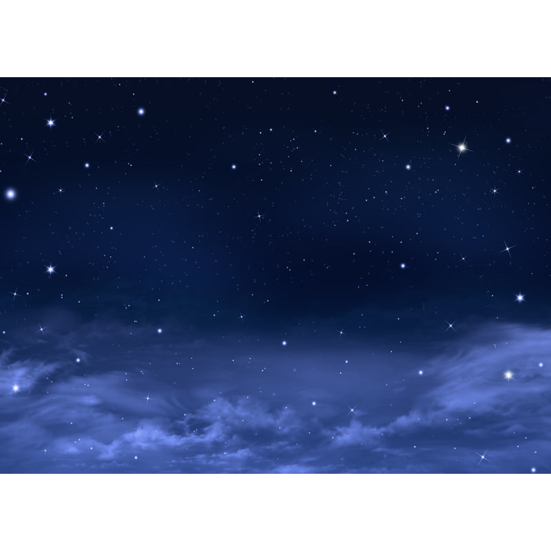 Science Fiction Cosmos Wallpaper Mural Non-Woven Waterproof Bright Wall Art for Room