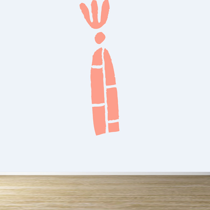 Pastel Flower-Like Mural Wallpaper Waterproofing Modern Girls Bedroom Wall Decor