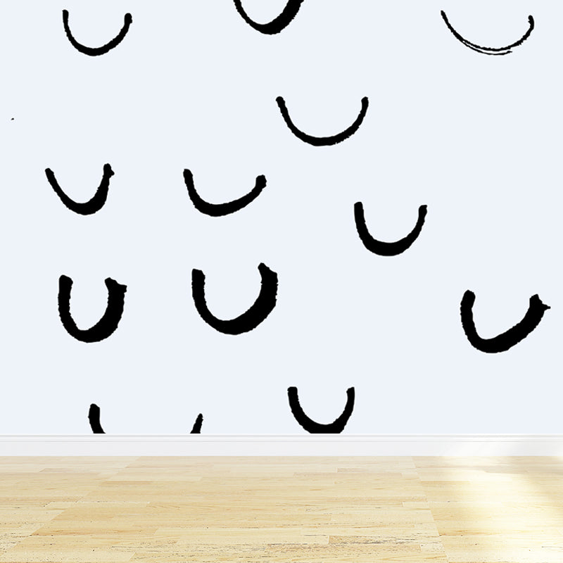 Pastel Flower-Like Mural Wallpaper Waterproofing Modern Girls Bedroom Wall Decor