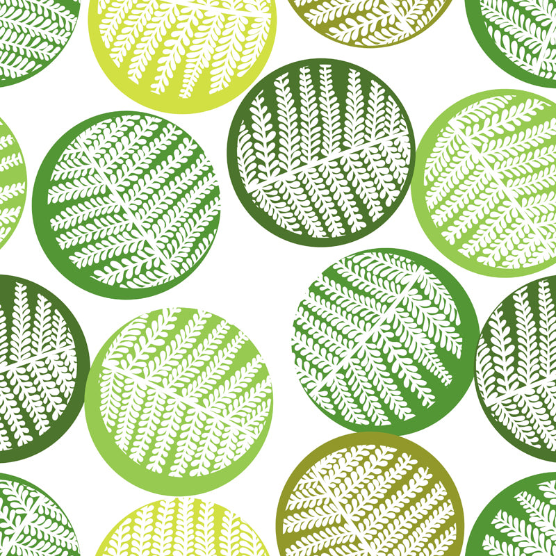 Botanical Leaf Printed Wallpaper Mural Contemporary Non-Woven Wall Art in Dark Color