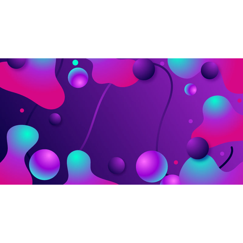 Home Decor Abstract Pattern Mural Wallpaper Customized Sci-Fi Wall Covering for Kitchen