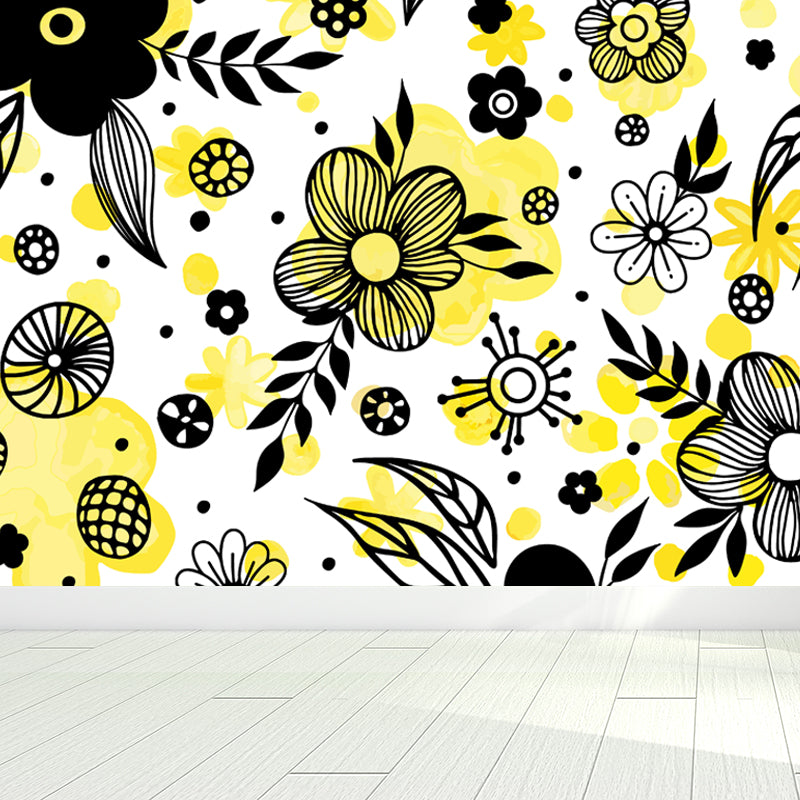 Soft Color Florentine Mural Wallpaper for Decoration Modern Living Room Wall Art