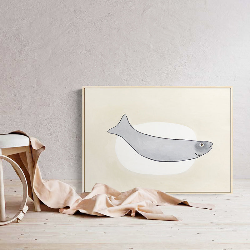 Nordic Still Life Stuff Canvas House Interior Wall Art Print in Pastel Color, Sizes Optional