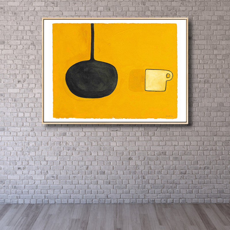 Nordic Still Life Stuff Canvas House Interior Wall Art Print in Pastel Color, Sizes Optional