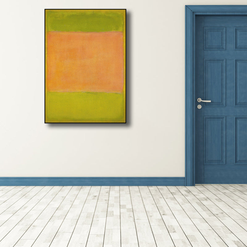 Abstract Print Wall Decor Pastel Color Scandinavian Style Canvas Art for Dining Room