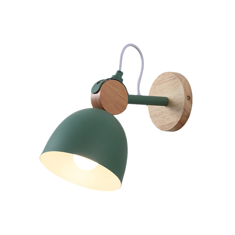 MOLTO MOLTO DOMA DOME SCONCE SOGGIORO ANGOLO REGOLABILE 1 Luce da parete in stile Nordico