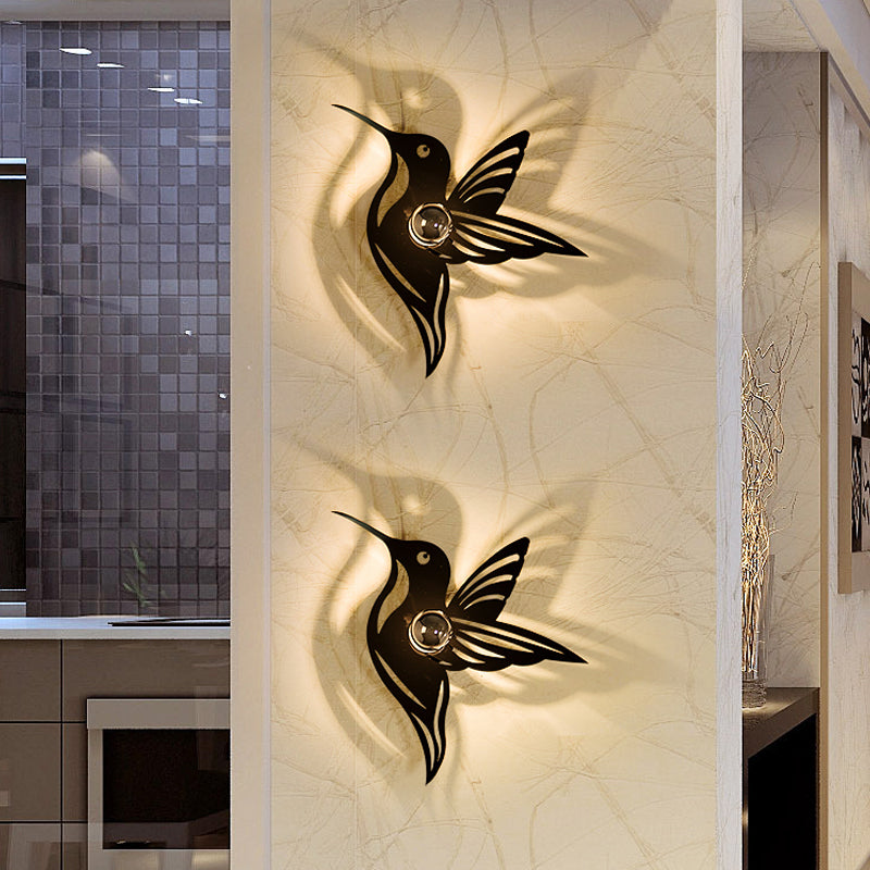 Forma da cartone animato in metallo Light One Light Modern Style Wall Sconce per Study Room
