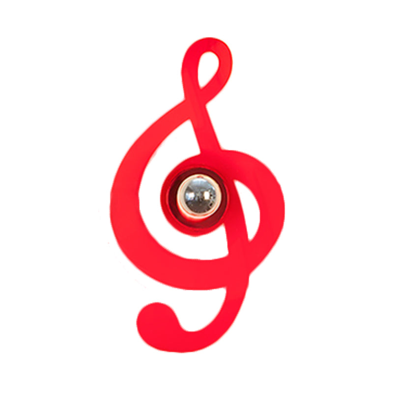 Forma da cartone animato in metallo Light One Light Modern Style Wall Sconce per Study Room