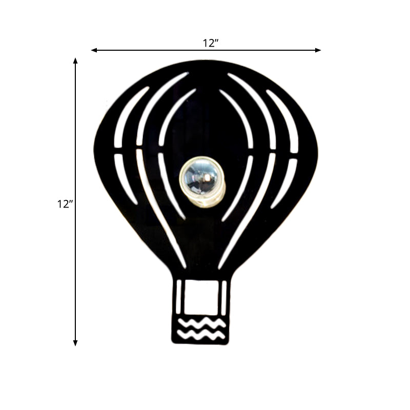 Forma da cartone animato in metallo Light One Light Modern Style Wall Sconce per Study Room