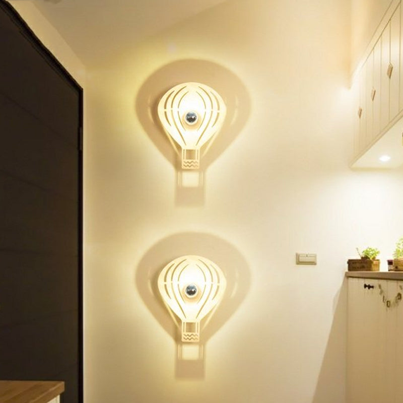 Forma da cartone animato in metallo Light One Light Modern Style Wall Sconce per Study Room