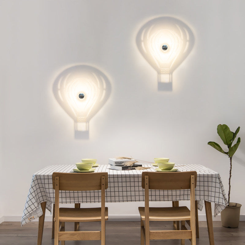 Forma da cartone animato in metallo Light One Light Modern Style Wall Sconce per Study Room