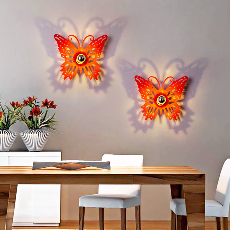 Forma da cartone animato in metallo Light One Light Modern Style Wall Sconce per Study Room