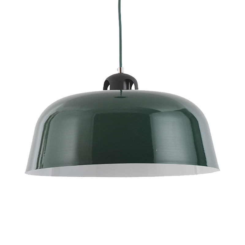 Makkaron -Scheunenform hängende Anhänger Leicht 1 leichte Metall Deckenlampe in Blau/Grün/Gelb/Rosa für Pflegezimmer Badezimmer