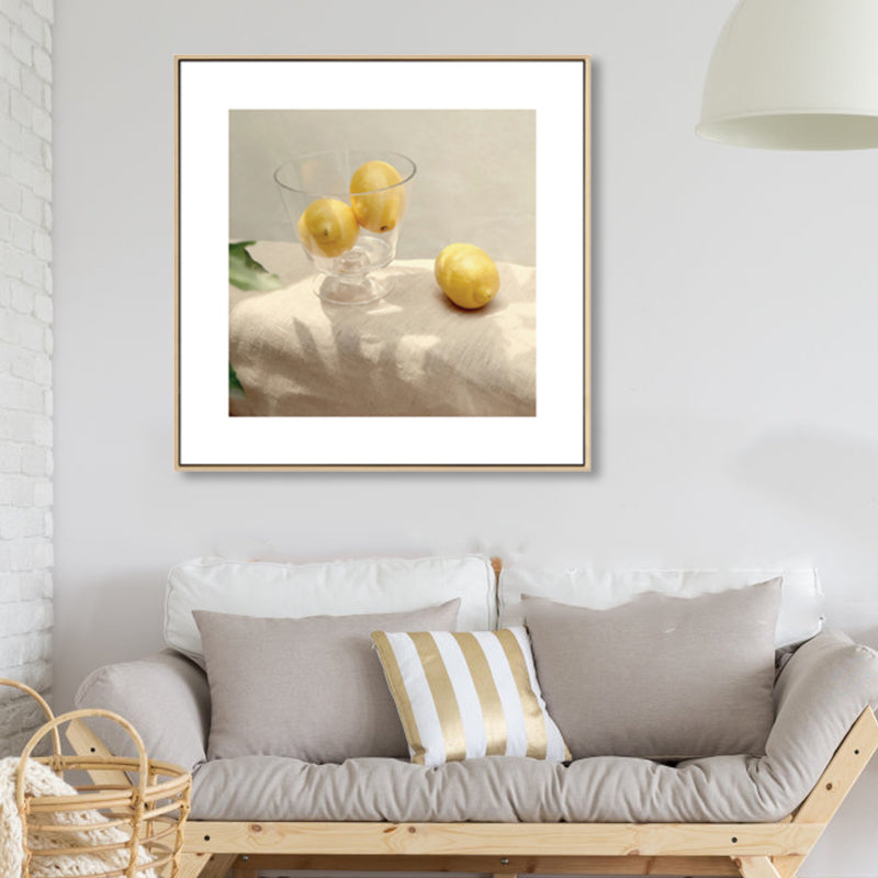 Photograph Still Life Wall Art Pastel Color Canvas Print Wall Decor, Textured Surface