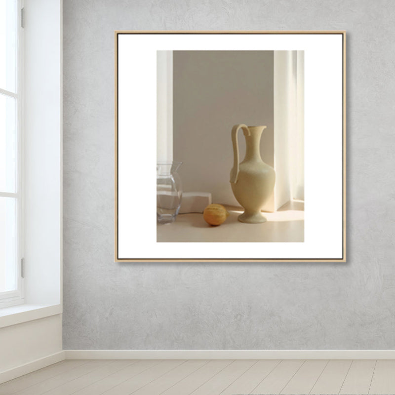 Photograph Still Life Wall Art Pastel Color Canvas Print Wall Decor, Textured Surface