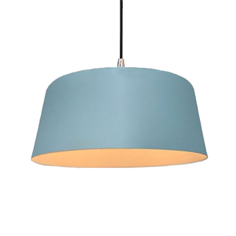 Seafoam E27 Lámpara colgante de metal de estilo moderno de luz colgante para restaurante
