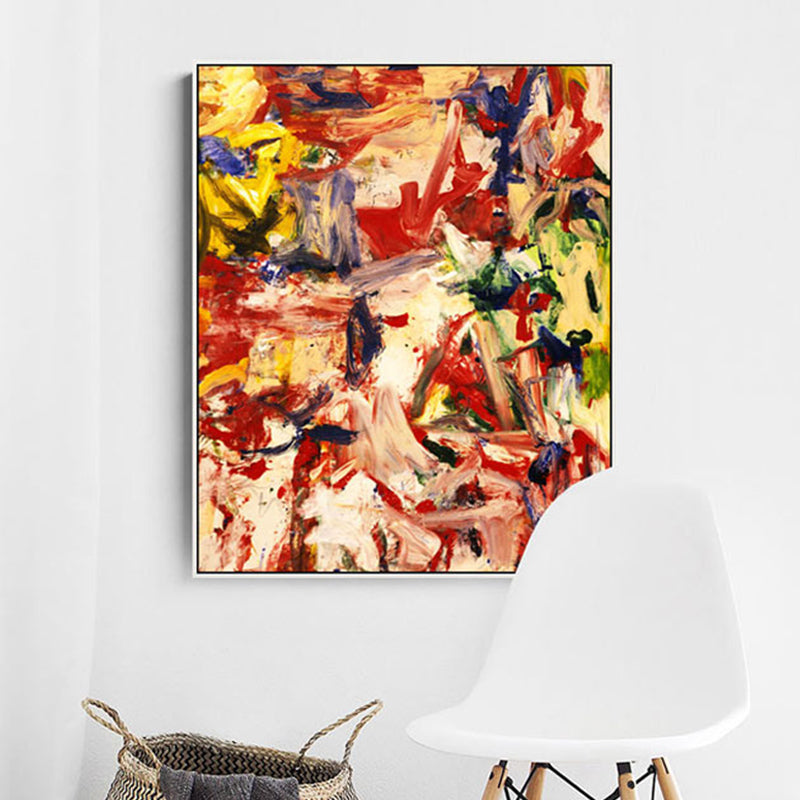 Textured Brush Stroke Canvas Contemporary Art Wall Decor for Sitting Room, Multiple Sizes