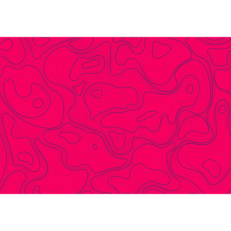 Giant Contemporary Mural Decal in Pastel Color Abstract Wall Art, Custom Printed