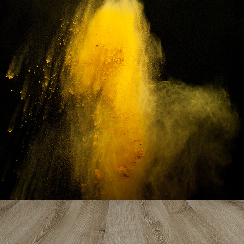 Photography Dust Mural Wallpaper for House Interior, Dark Color, Custom Size Available