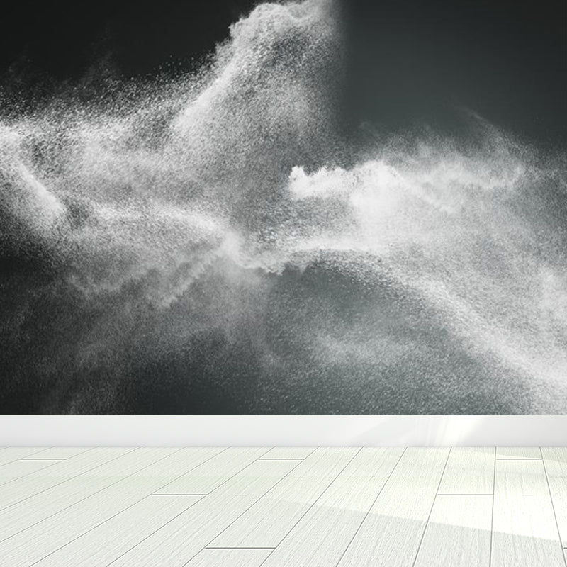 Photography Dust Mural Wallpaper for House Interior, Dark Color, Custom Size Available