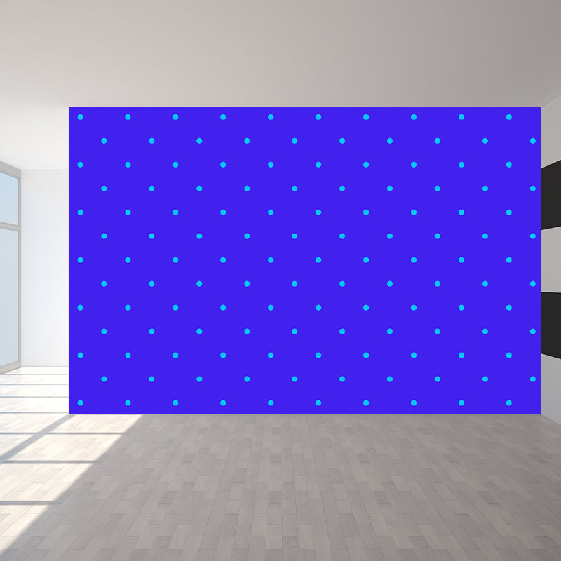 Peinture murale moderne pleine grandeur, décoration murale géométrique de couleur claire pour chambre de bébé, faite sur mesure