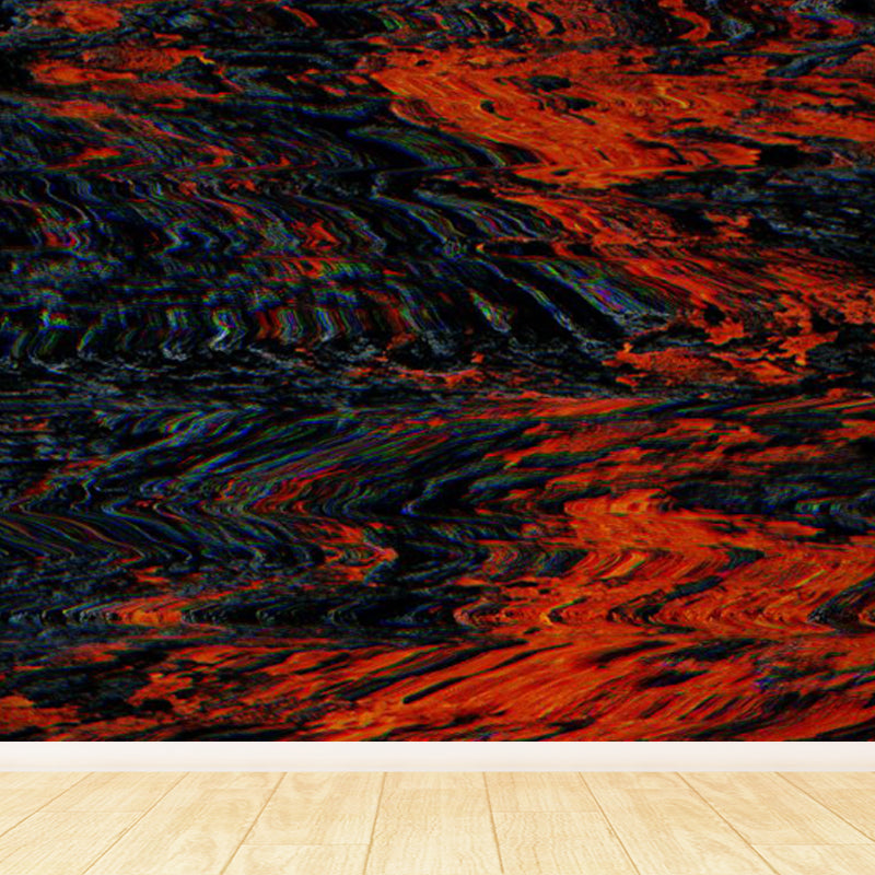 Big Abstract Pattern Mural Wallpaper Decorative Contemporary Dining Room Wall Art