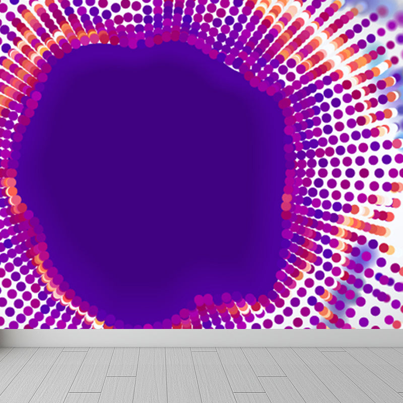 Science Fiction Halo Mural Wallpaper Dark Color House Interior Wall Art, Made to Measure